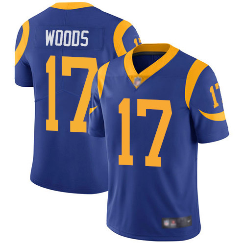 Los Angeles Rams Limited Royal Blue Men Robert Woods Alternate Jersey NFL Football #17 Vapor Untouchable->los angeles rams->NFL Jersey